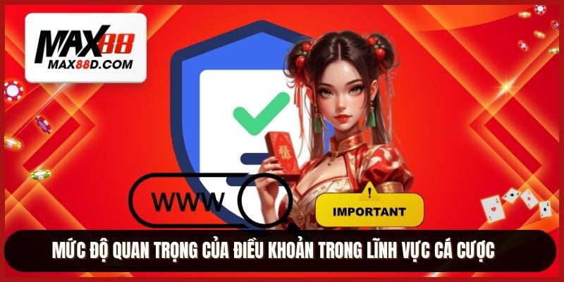 Mức độ quan trọng của điều khoản trong lĩnh vực cá cược